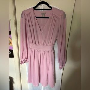 H&M size small long sleeve sun dress